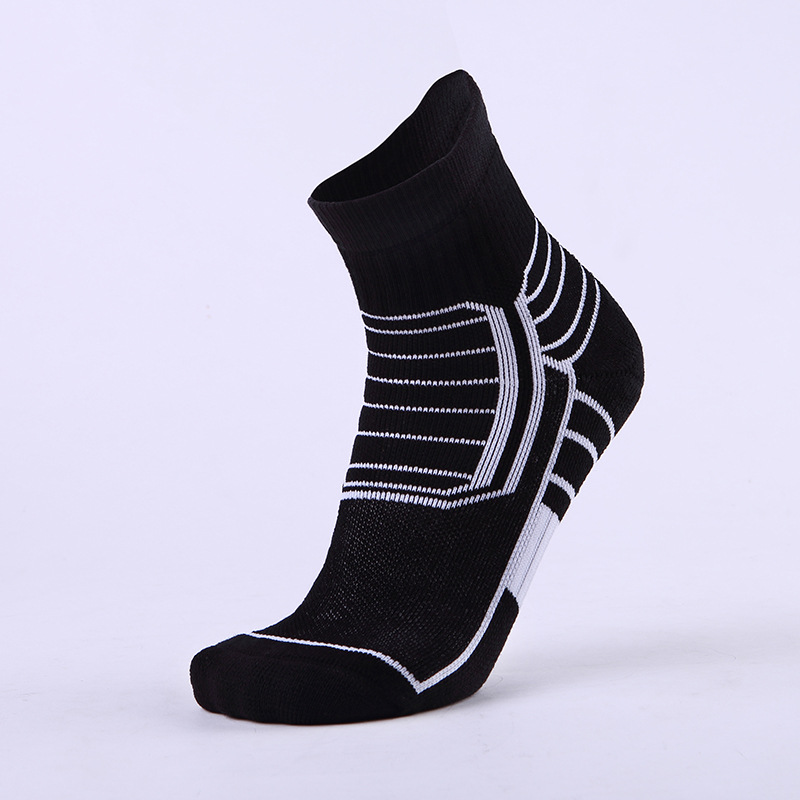 Sports Socks Outdoor Running Quick-drying Compression Socks Thick Badminton Socks Short Compression Scoks